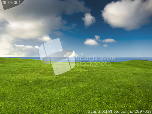 Image of Beautiful green landscape