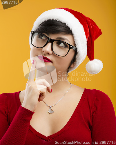Image of Santa woman