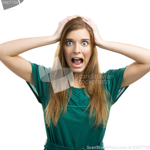 Image of  Girl in Panic