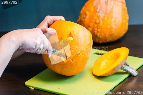 Image of Halloween pumpkins