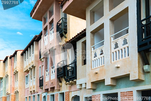 Image of Colorful Mediterranean Facades