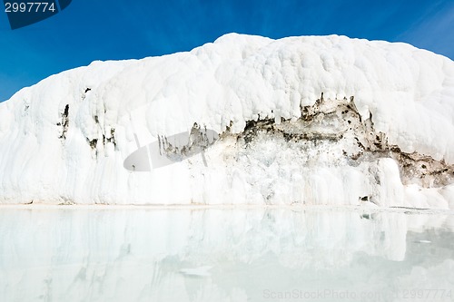 Image of Travertine pool in Pamukkale, Turkey