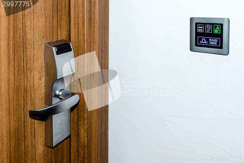 Image of Electronic Hotel  Doorplate