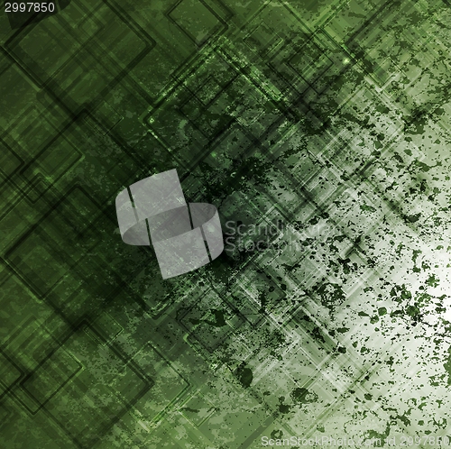 Image of Grunge tech background