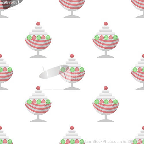 Image of Vector background for ice cream dessert