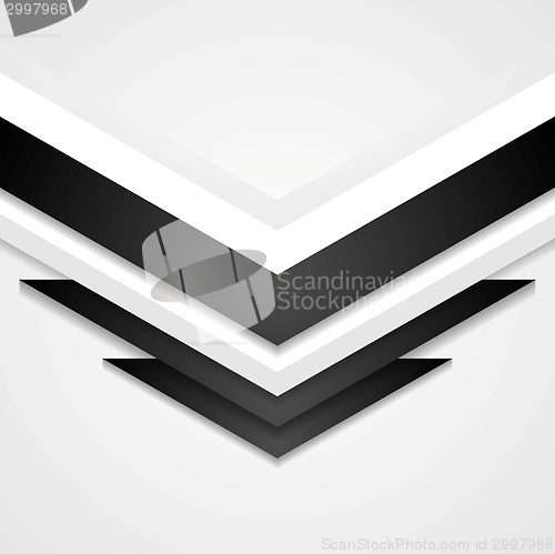 Image of Abstract corporate background with arrows elements