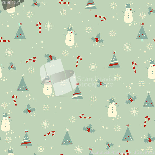 Image of winter seamless pattern