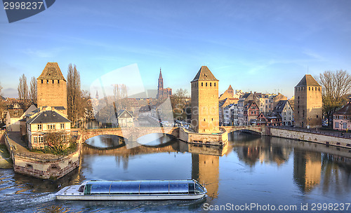 Image of Ponts Couverts in Strasbourg, France