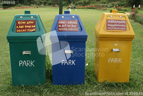 Image of Rubish bins