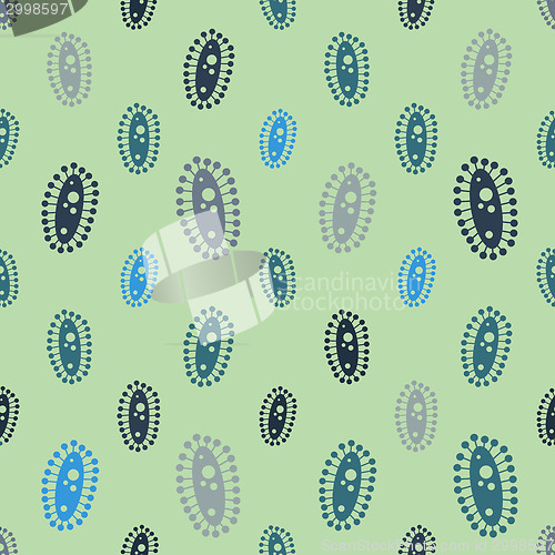 Image of Vector  virus seamless pattern