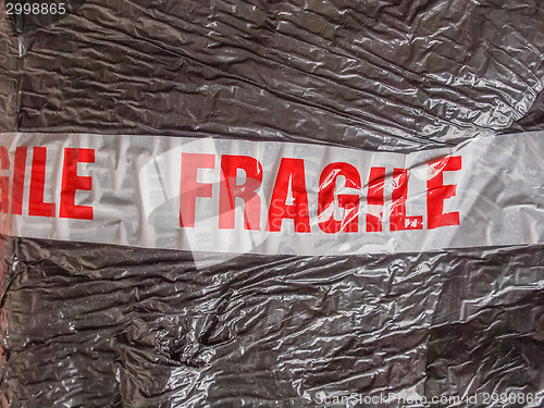 Image of Fragile sign