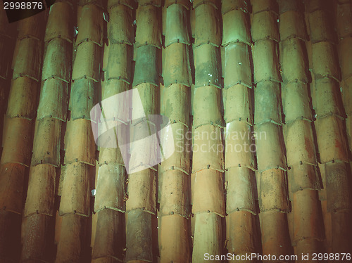 Image of Retro look Roof tiles