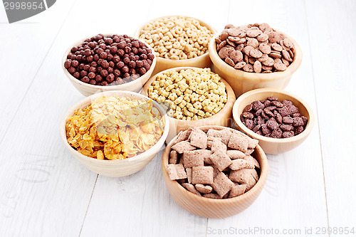 Image of lots of cereals