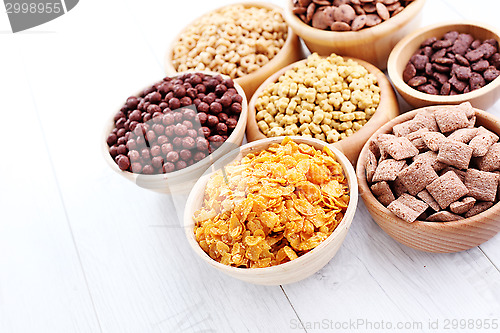 Image of lots of cereals