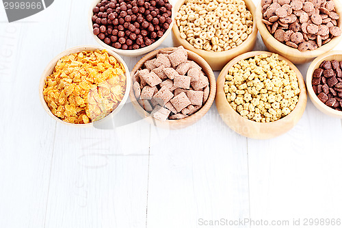 Image of lots of cereals