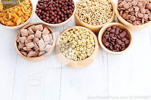 Image of lots of cereals