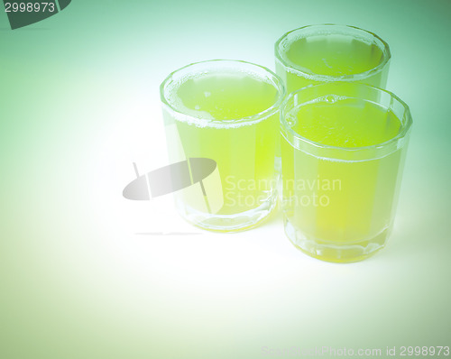 Image of Retro look Pineapple juice