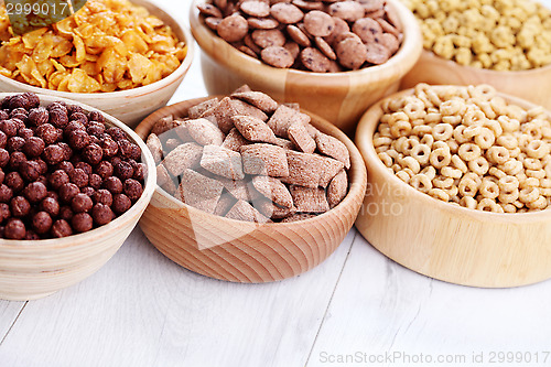 Image of lots of cereals