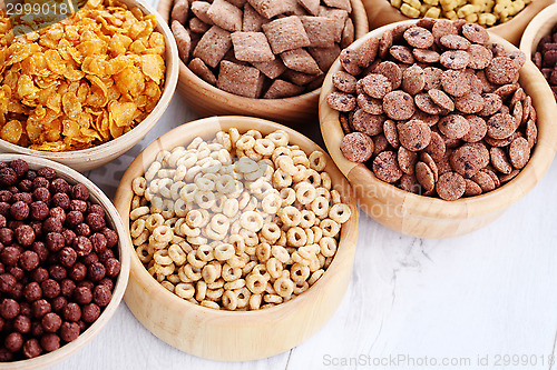 Image of lots of cereals