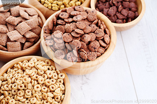 Image of lots of cereals