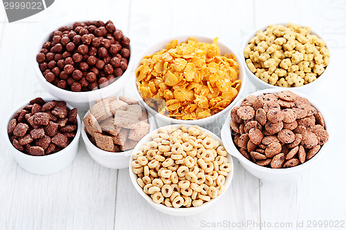 Image of lots of cereals