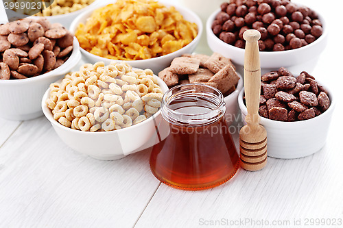 Image of lots of cereals