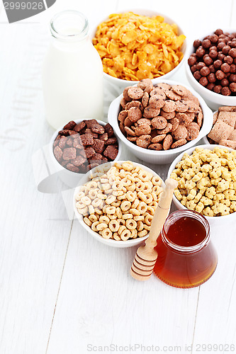 Image of lots of cereals