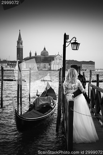 Image of Just Married in Venice.