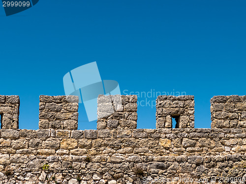 Image of Ancient Stone Fortress Wall