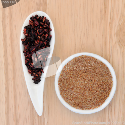 Image of Pomegranate Seed and Powder