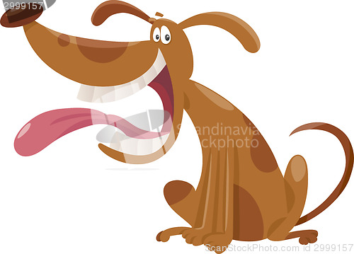 Image of cartoon dog cartoon illustration