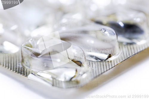 Image of empty blister pack of pills