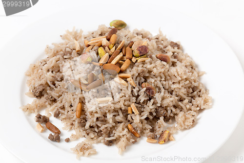 Image of Spiced rice in a the Arab style