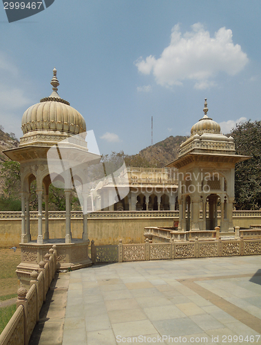 Image of Gaitore Cenotaphs in Jaipur