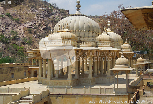 Image of Gaitore Cenotaphs in Jaipur