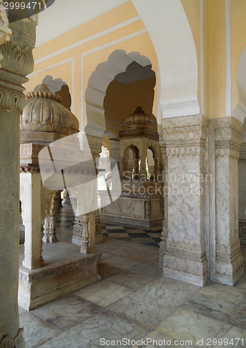 Image of Gaitore Cenotaphs in Jaipur