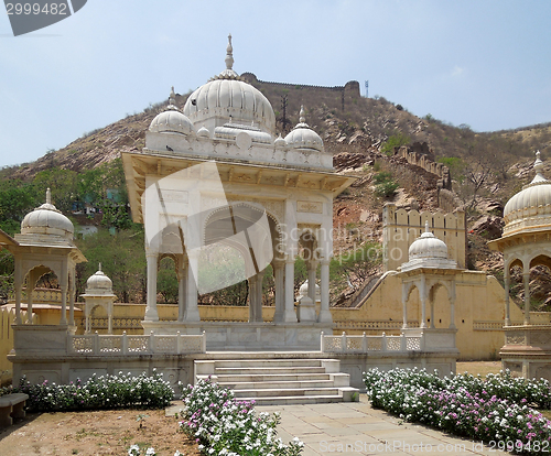 Image of Gaitore Cenotaphs in Jaipur