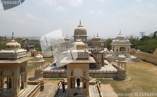 Image of Gaitore Cenotaphs in Jaipur