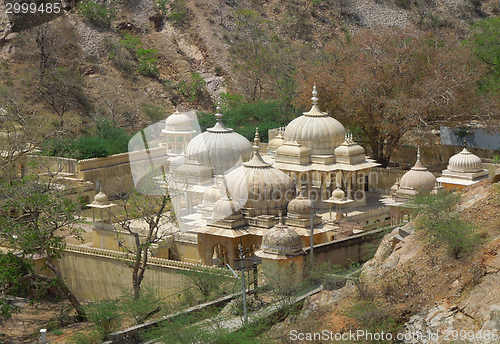 Image of Gaitore Cenotaphs in Jaipur