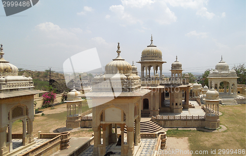 Image of Gaitore Cenotaphs in Jaipur