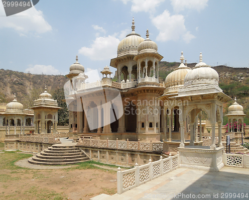 Image of Gaitore Cenotaphs in Jaipur