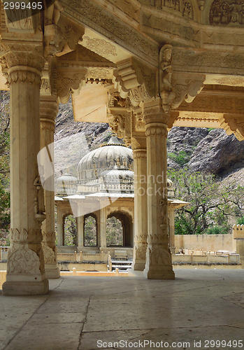 Image of Gaitore Cenotaphs in Jaipur