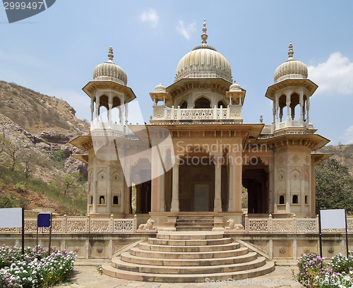 Image of Gaitore Cenotaphs in Jaipur