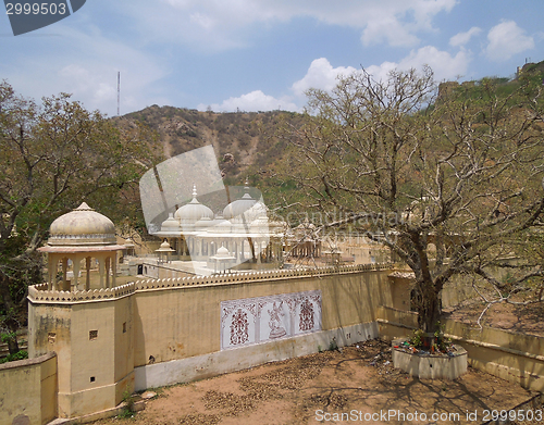 Image of Gaitore Cenotaphs in Jaipur