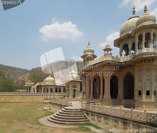 Image of Gaitore Cenotaphs in Jaipur