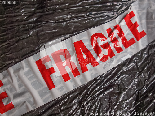 Image of Fragile sign