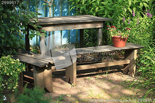 Image of garden bench