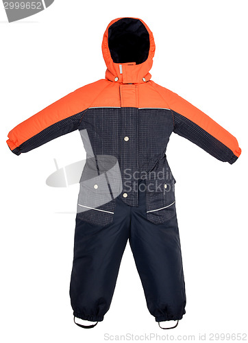 Image of Childrens snowsuit fall