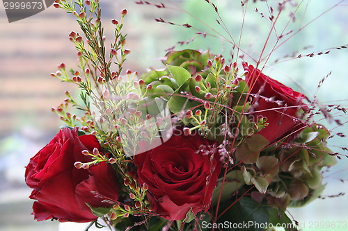 Image of Bouquet with Roses