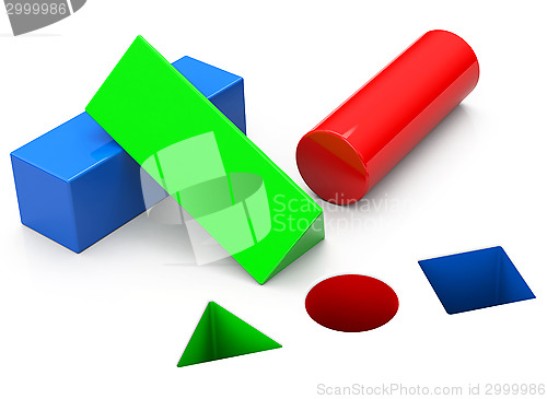 Image of basic geometric shapes